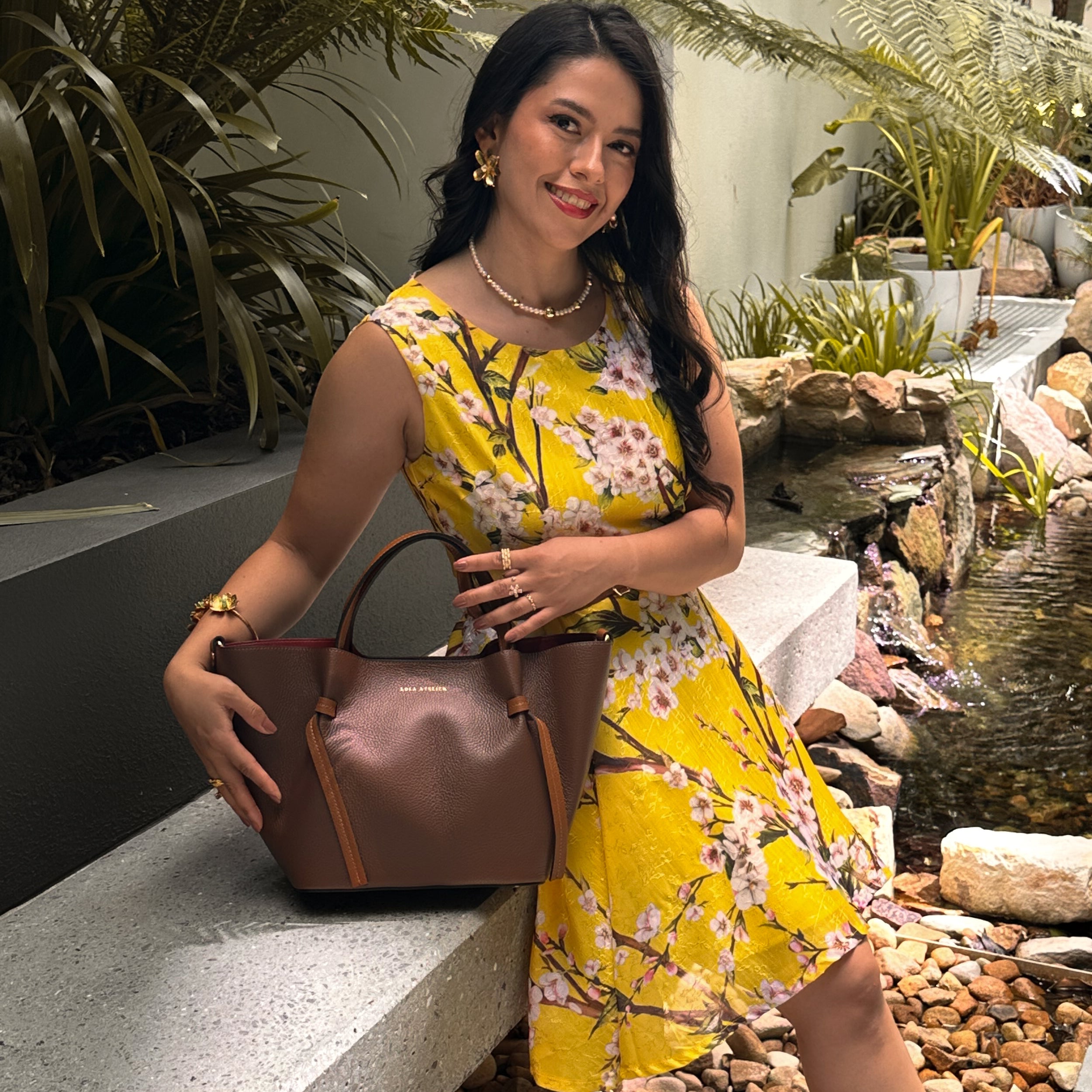Euforia Brown Tote Bag