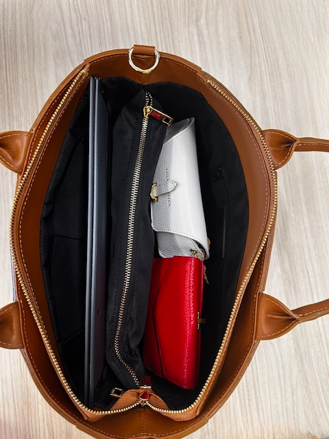 Bella Ebony Woven Bag