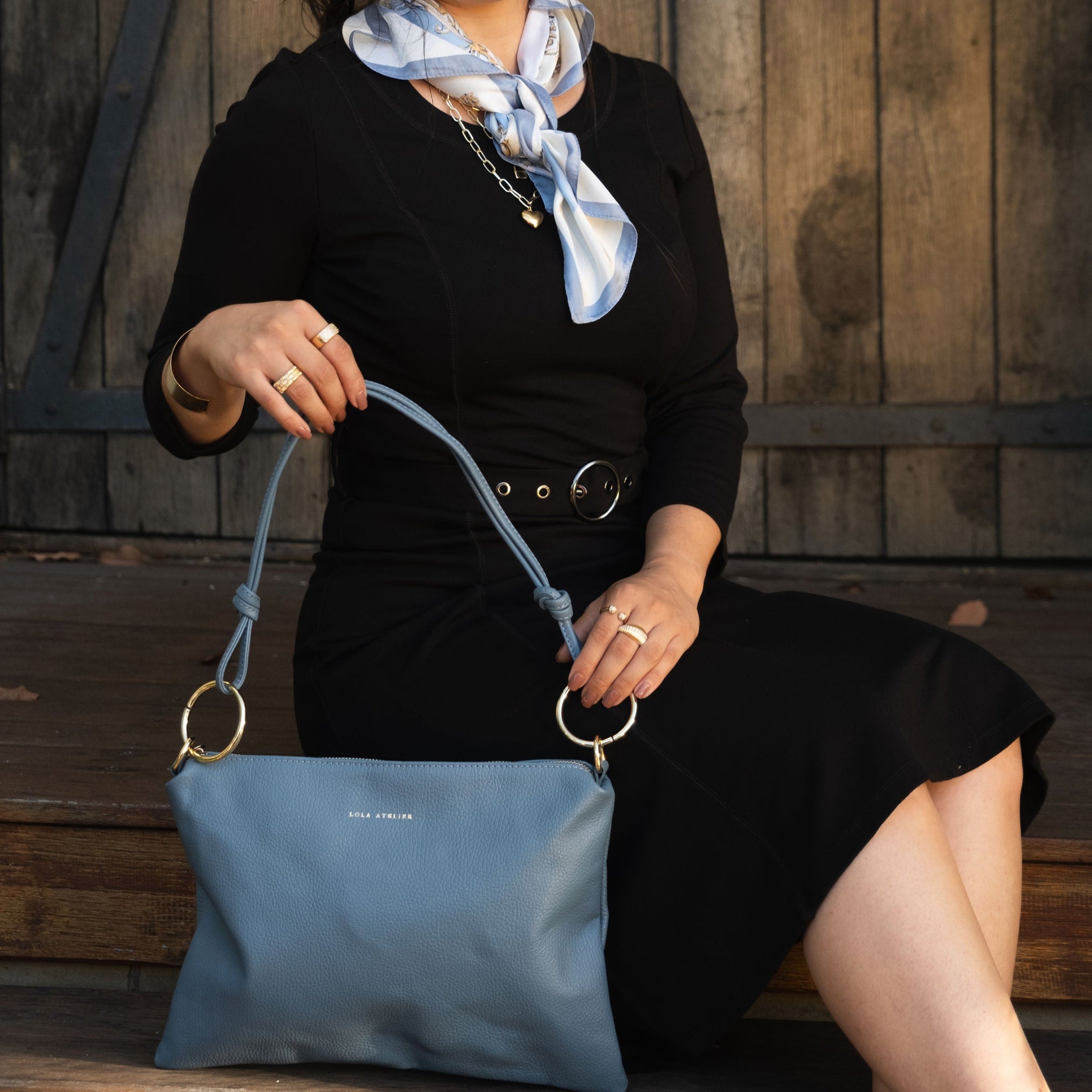 Serenita Olive Shoulder Bag