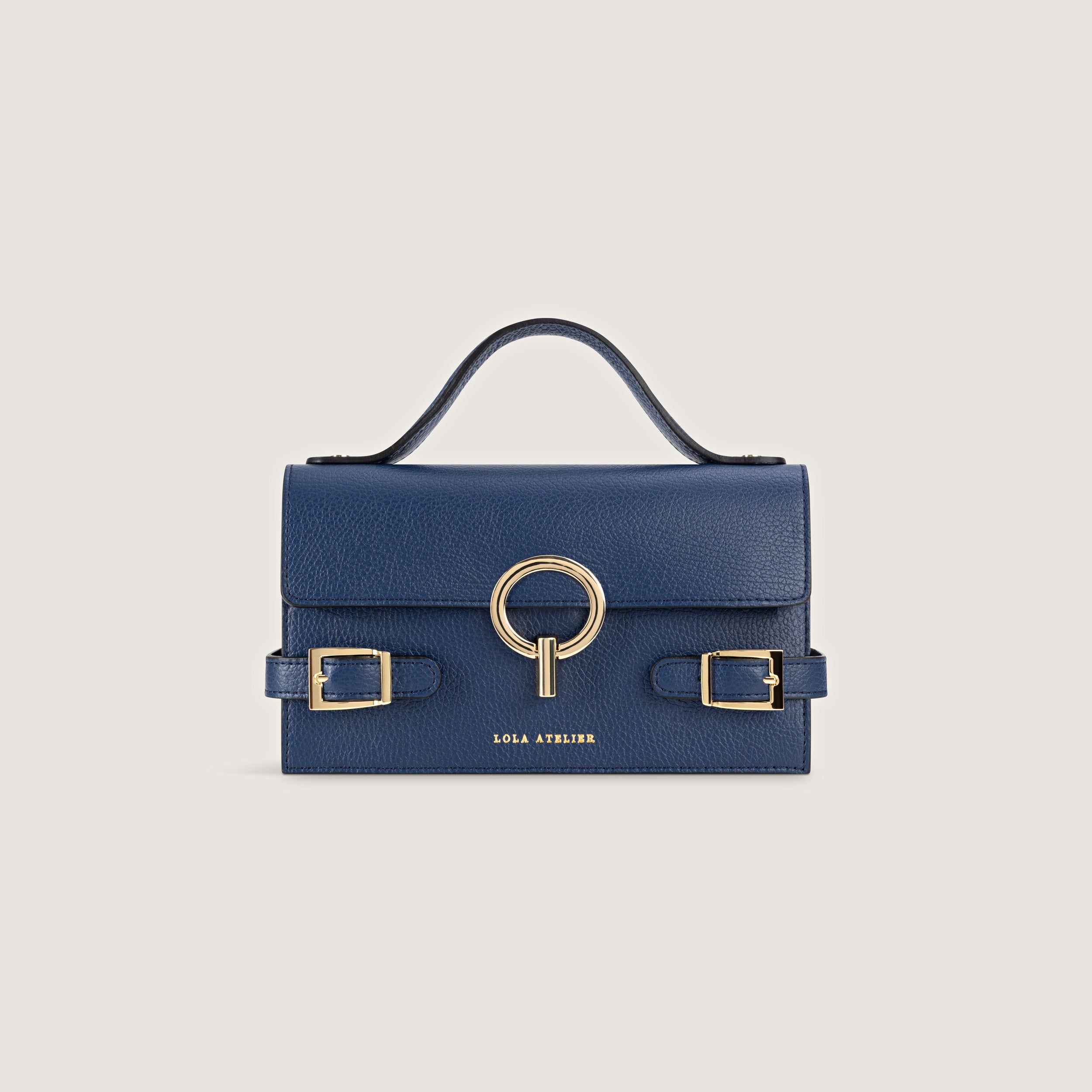 Autunno Navy Vibrant Shoulder Bag