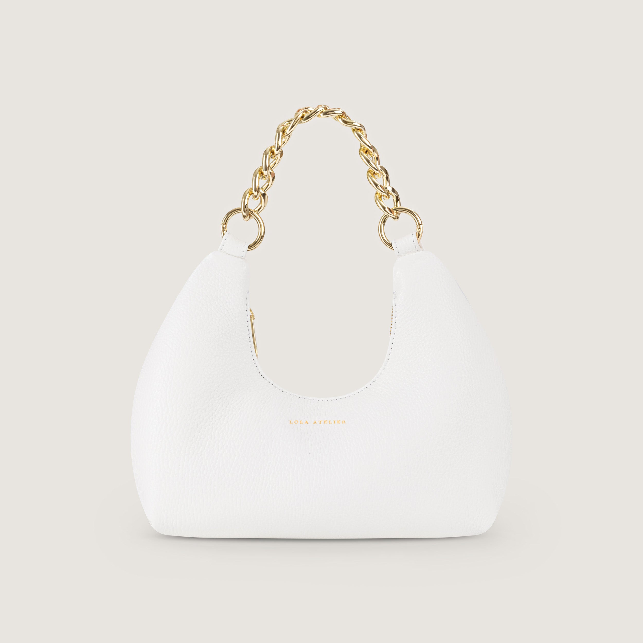 Luna White Crossbody Bag