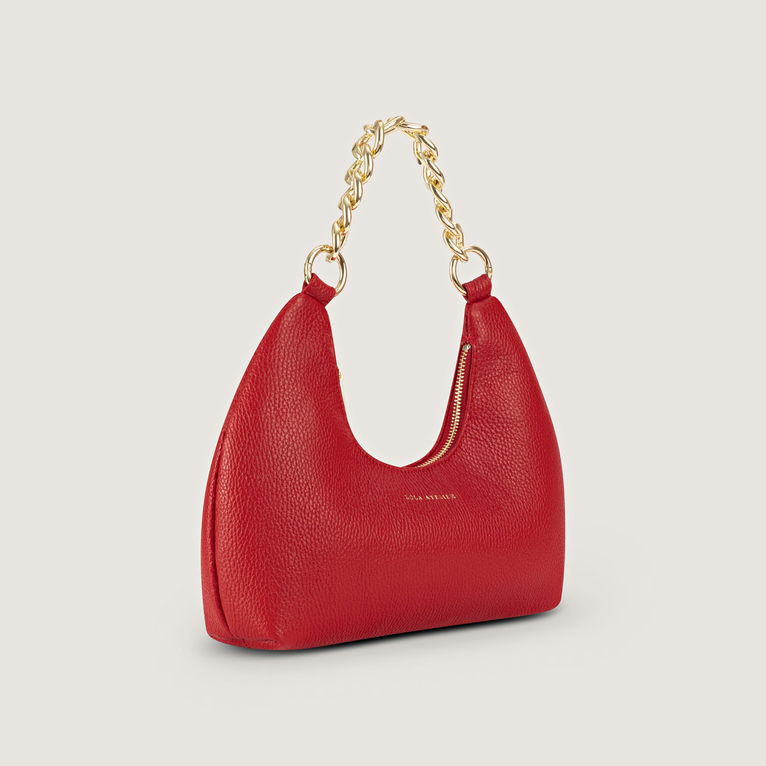 Luna Red Crossbody Bag