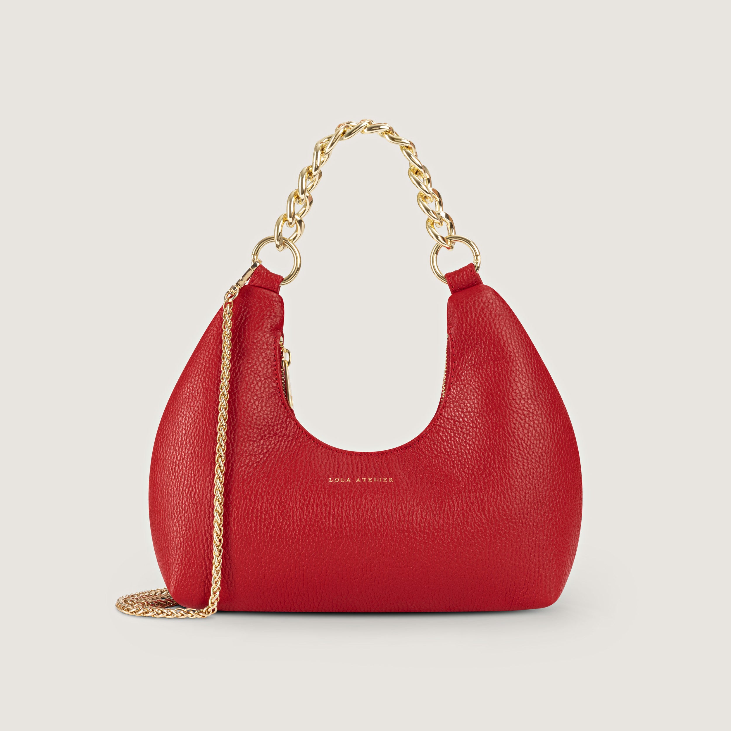 Luna Red Crossbody Bag