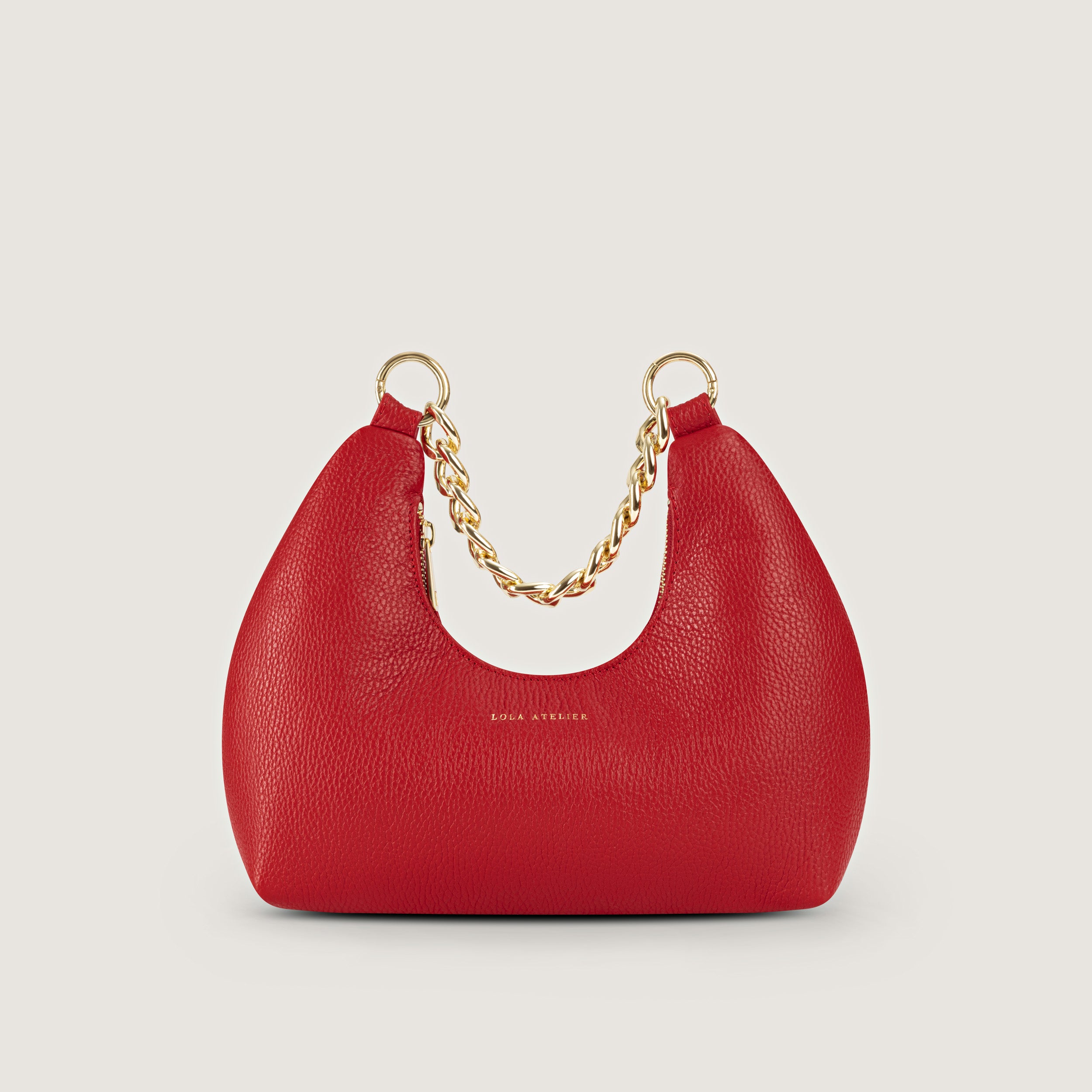 Luna Red Crossbody Bag
