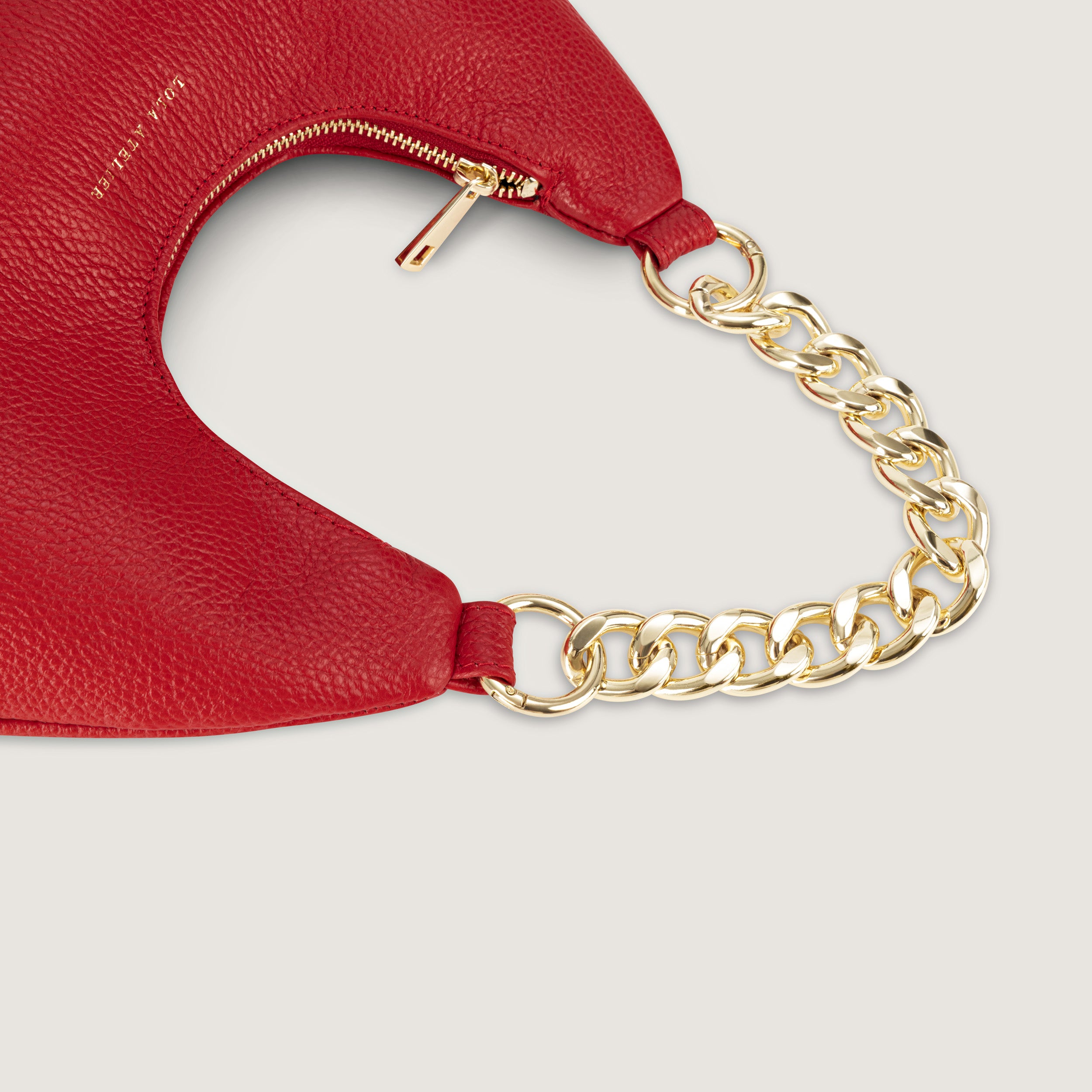 Luna Red Crossbody Bag