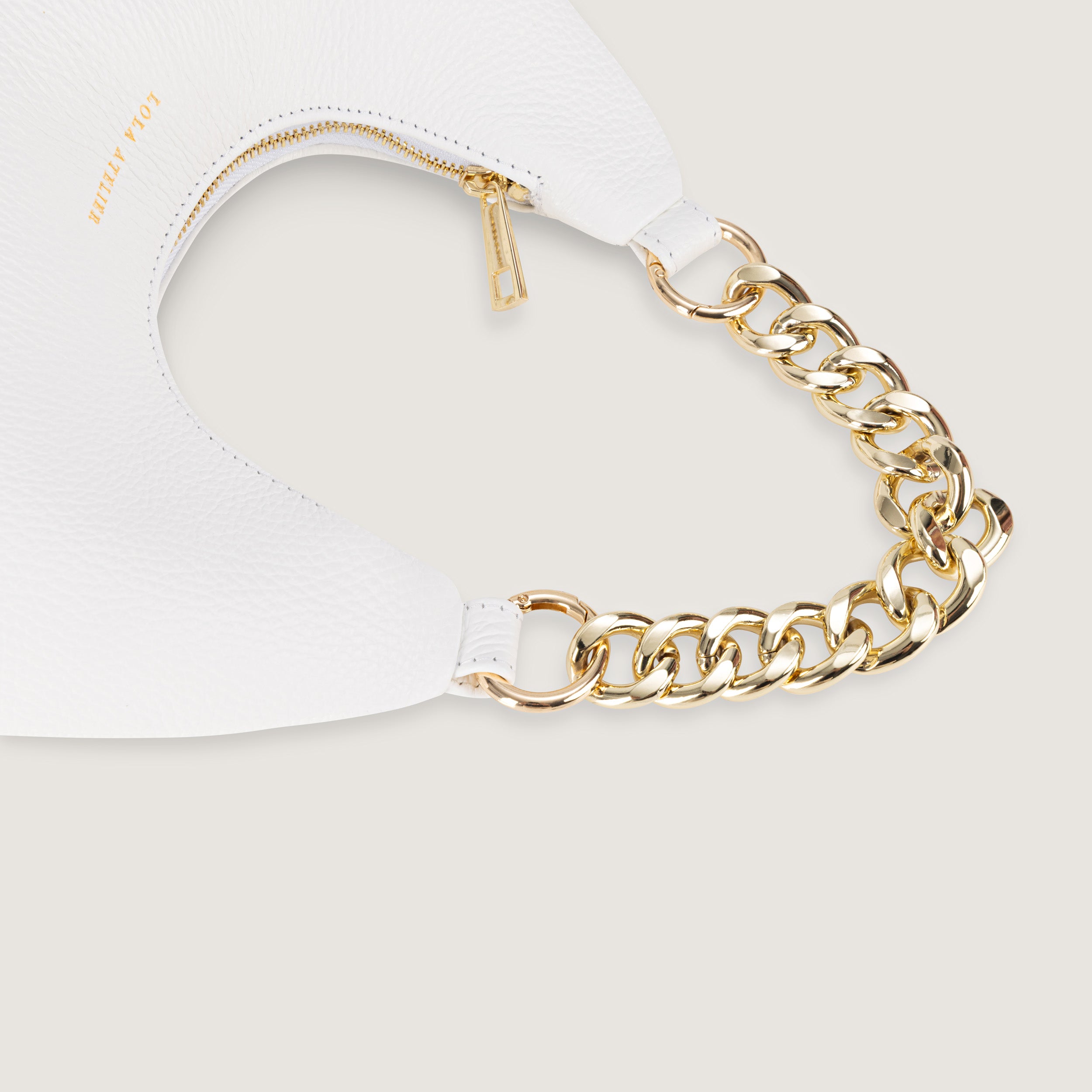 Luna White Crossbody Bag