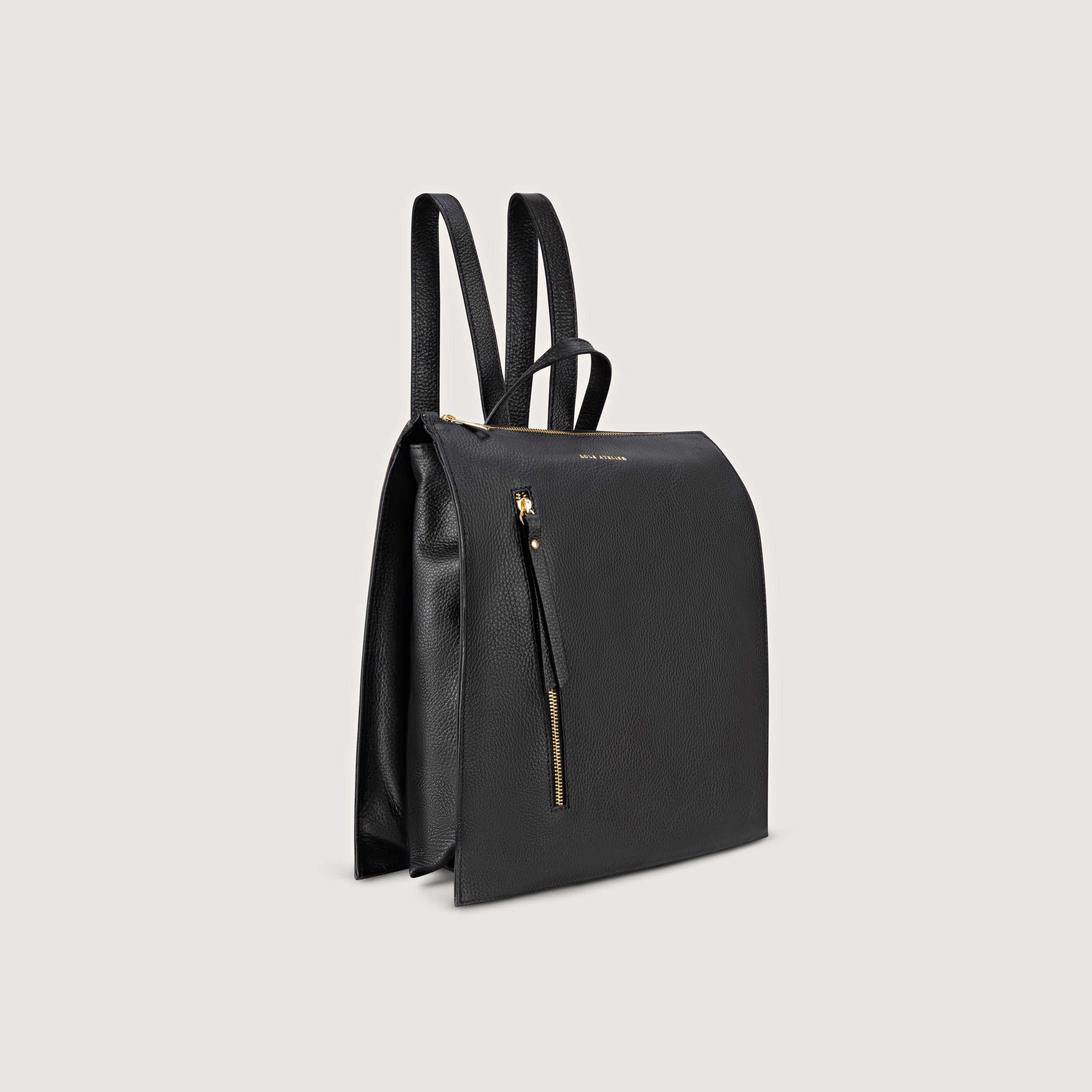 Felicita Black Trendy Backpack