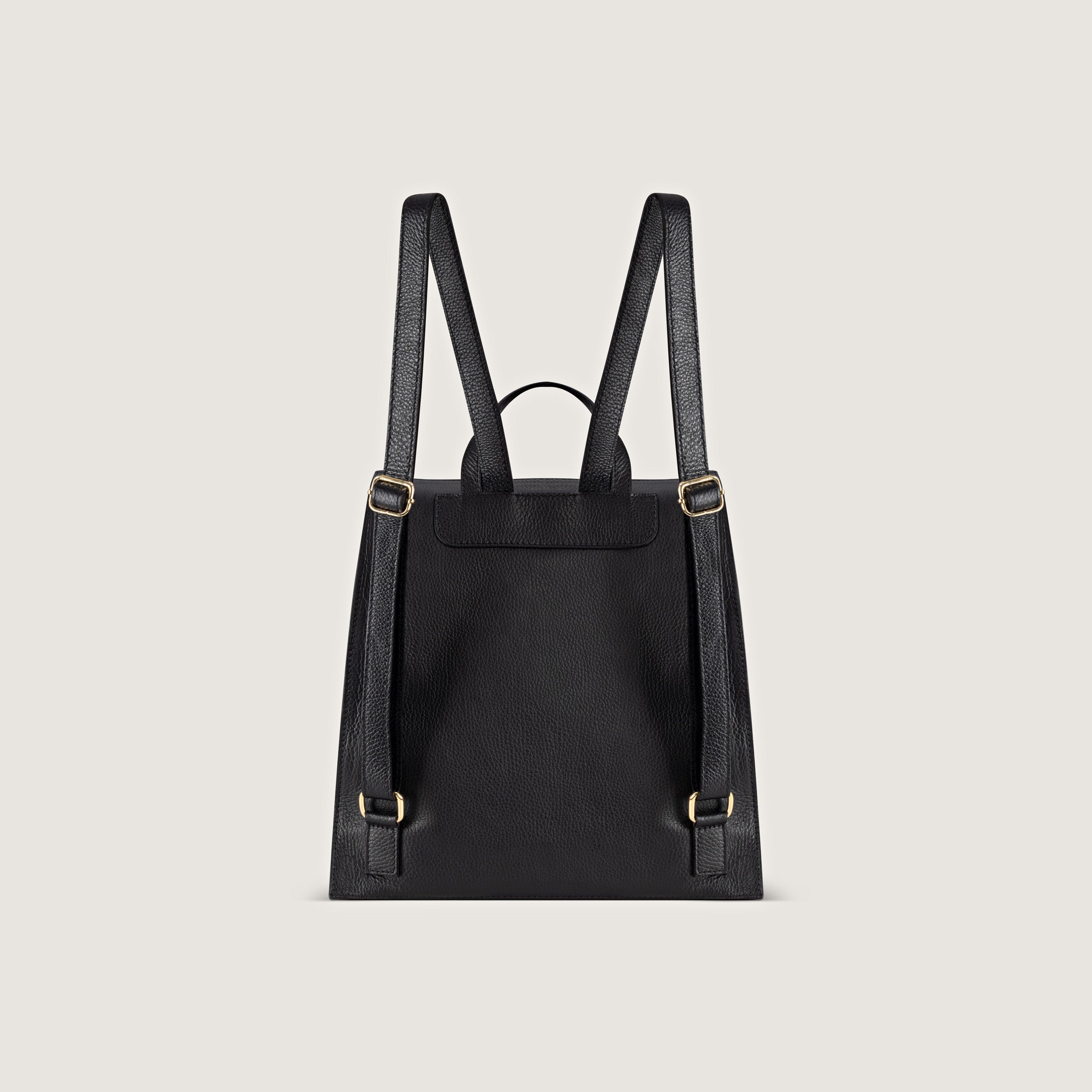 Felicita Black Trendy Backpack