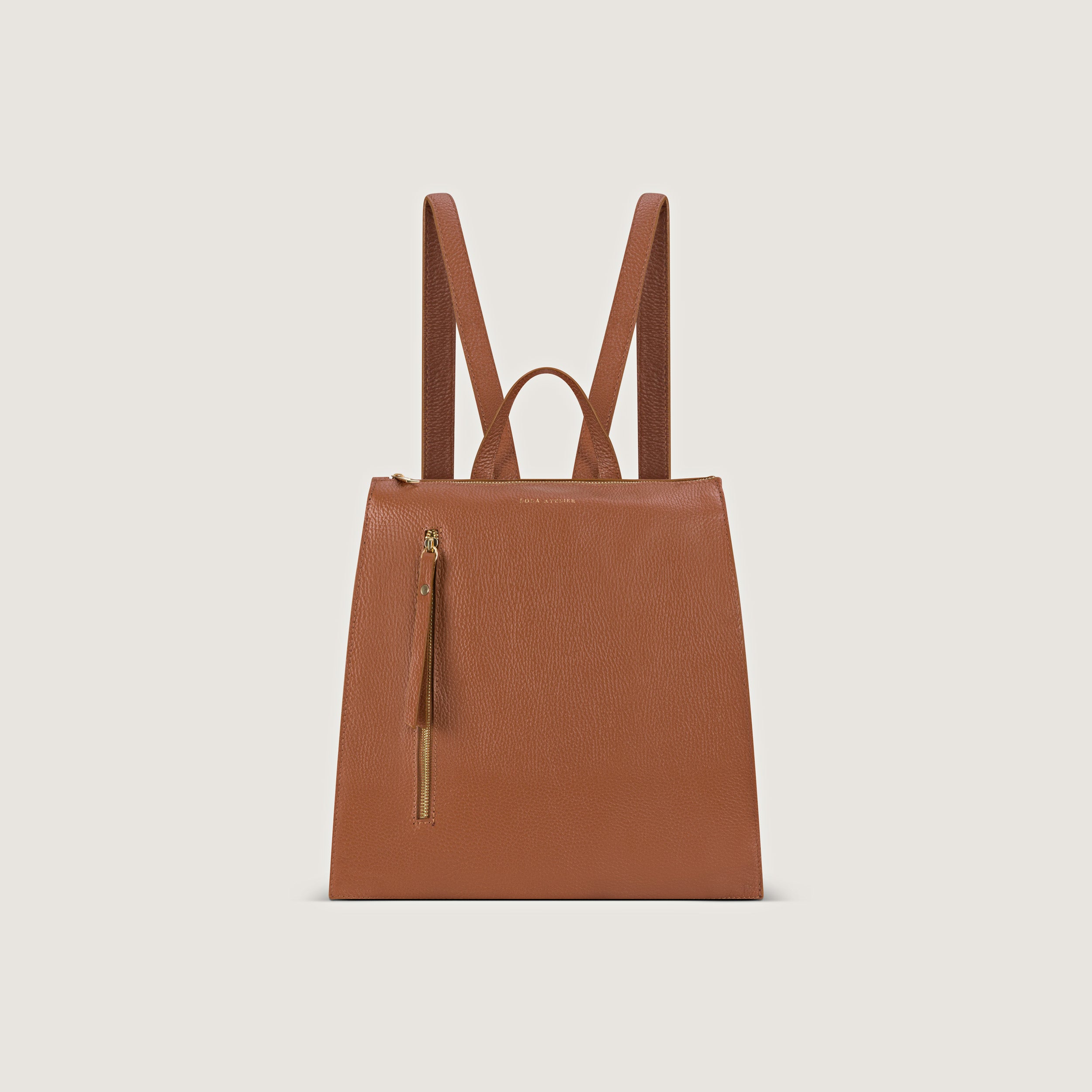 Felicita Brown Trendy Backpack