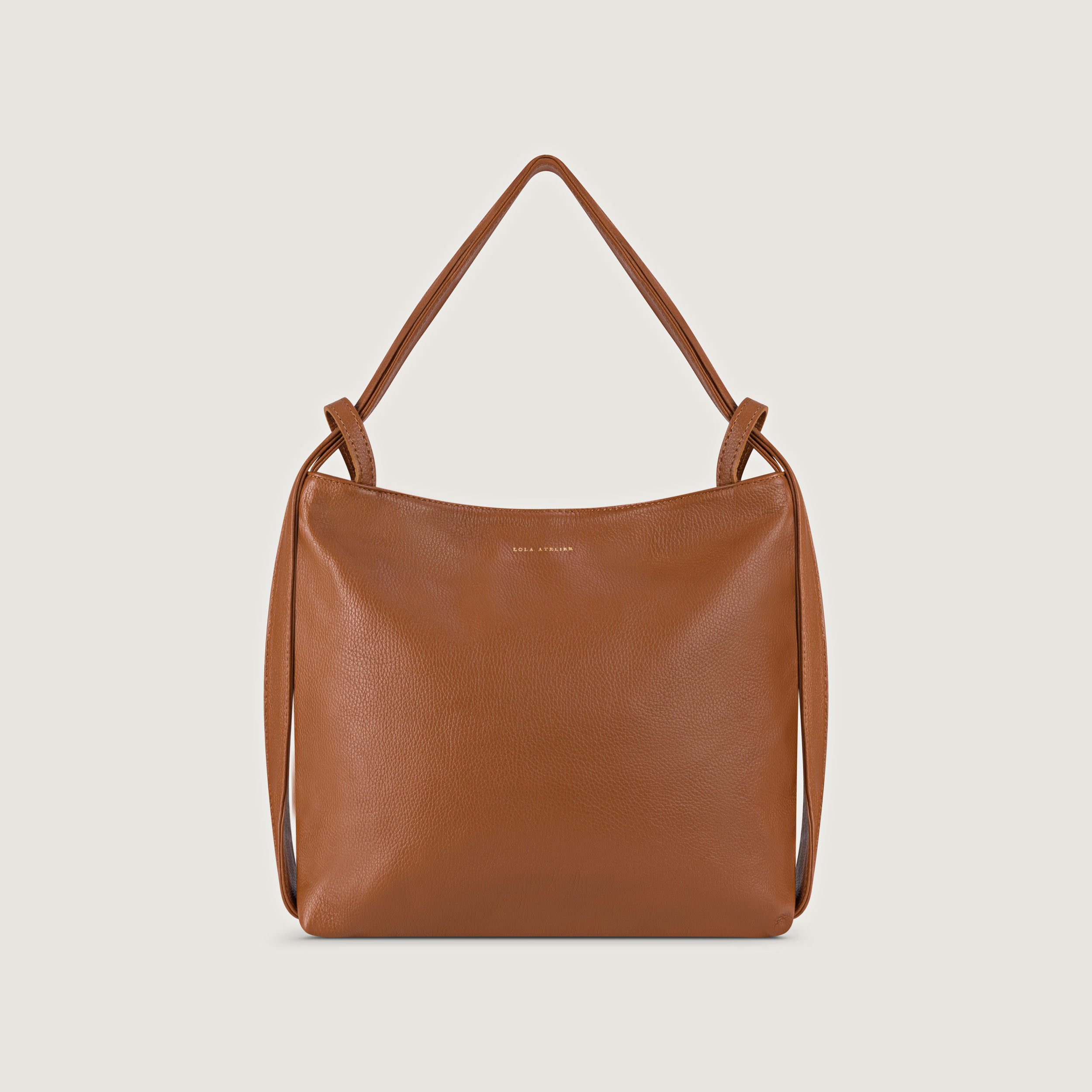 Chiarore Brown Convertible Backpack