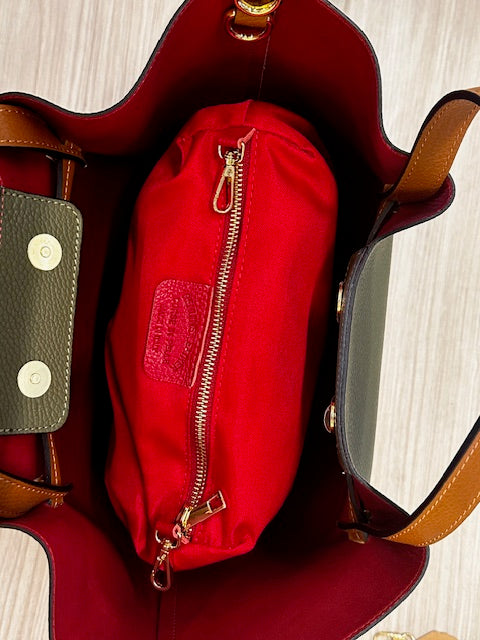 Euforia Olive Tote Bag