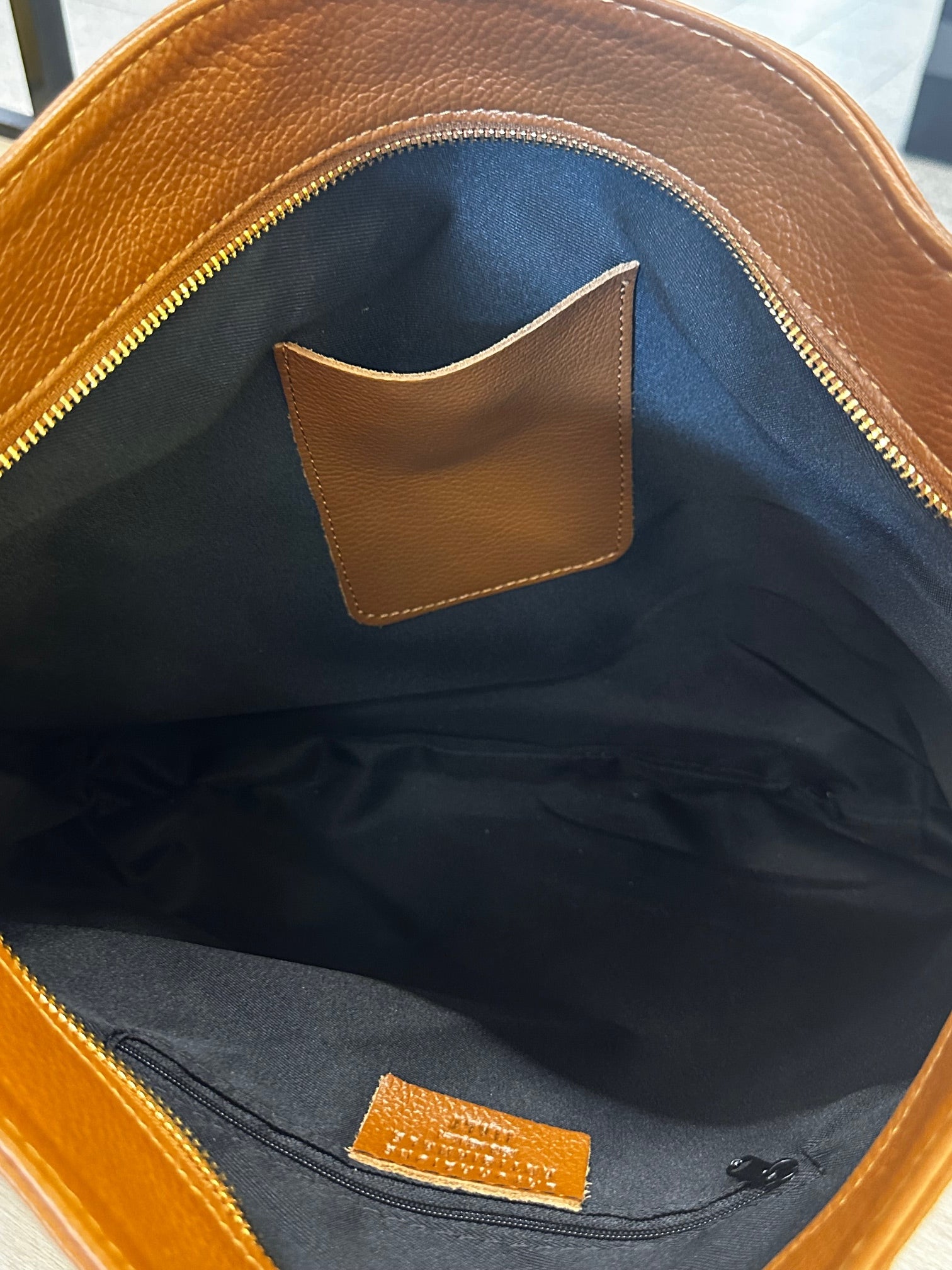 Chiarore Brown Convertible Backpack